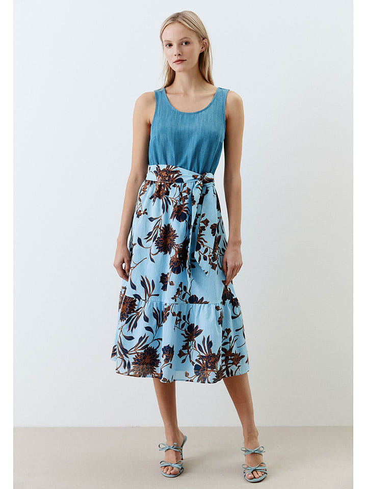Šaty More & More Blau 4032718 Kleid in Blau - 1