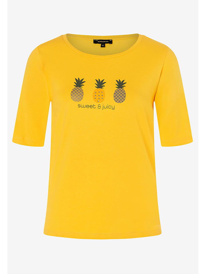 Tričko More & More Gelb 4343397 Shirt in Gelb - 1