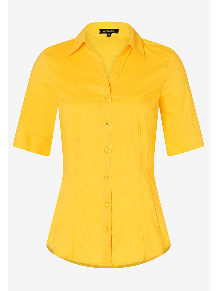 More & More Gelb 7890640 Bluse in Gelb - 1
