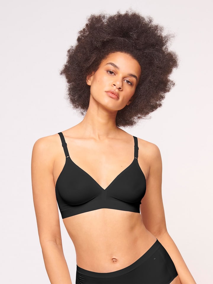 Podprsenka Triumph Schwarz 4243747 Bügelloser BH "Micro Fun" in Schwarz - 1