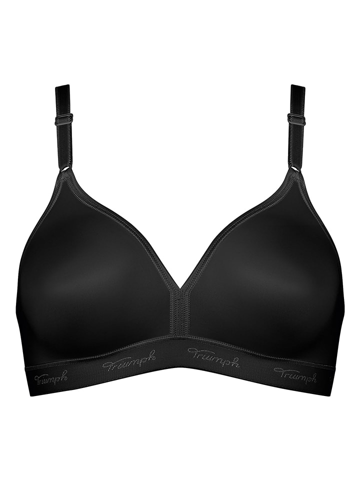 Podprsenka Triumph Schwarz 4243747 Bügelloser BH "Micro Fun" in Schwarz - 4
