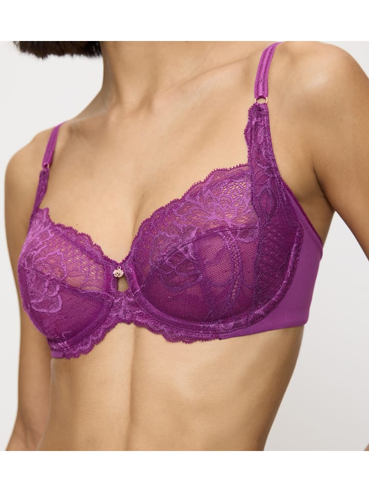 Podprsenka Triumph Lila 467186 Bügel-BH "Wild Peony Florale" in Lila - 3