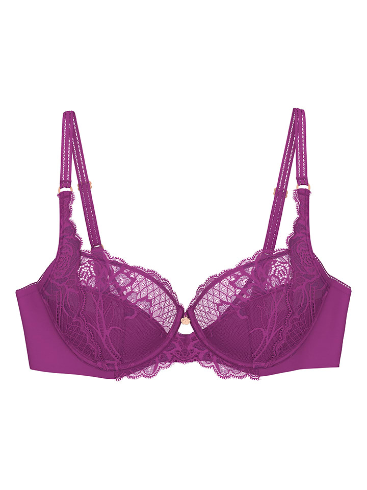 Podprsenka Triumph Lila 467186 Bügel-BH "Wild Peony Florale" in Lila - 4