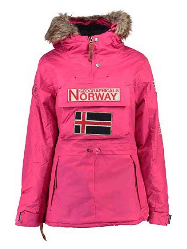 Dámska bunda Geographical Norway Pink 9134127
